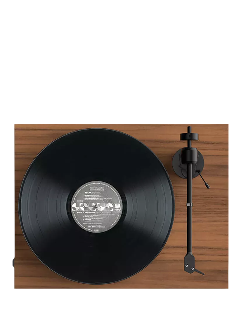 Pro-Ject E1 Phono turntable walnut finish (British brand)