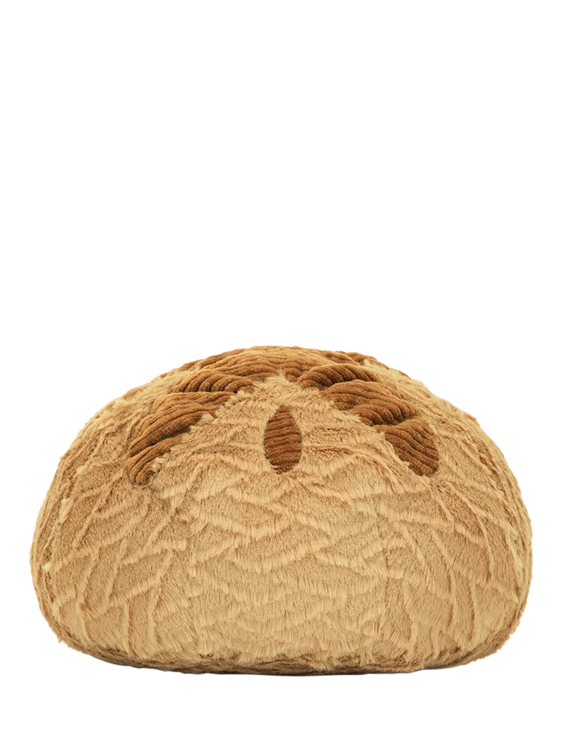 Sourdough Plush Soft Toy with Stitched Smile and Cord Legs