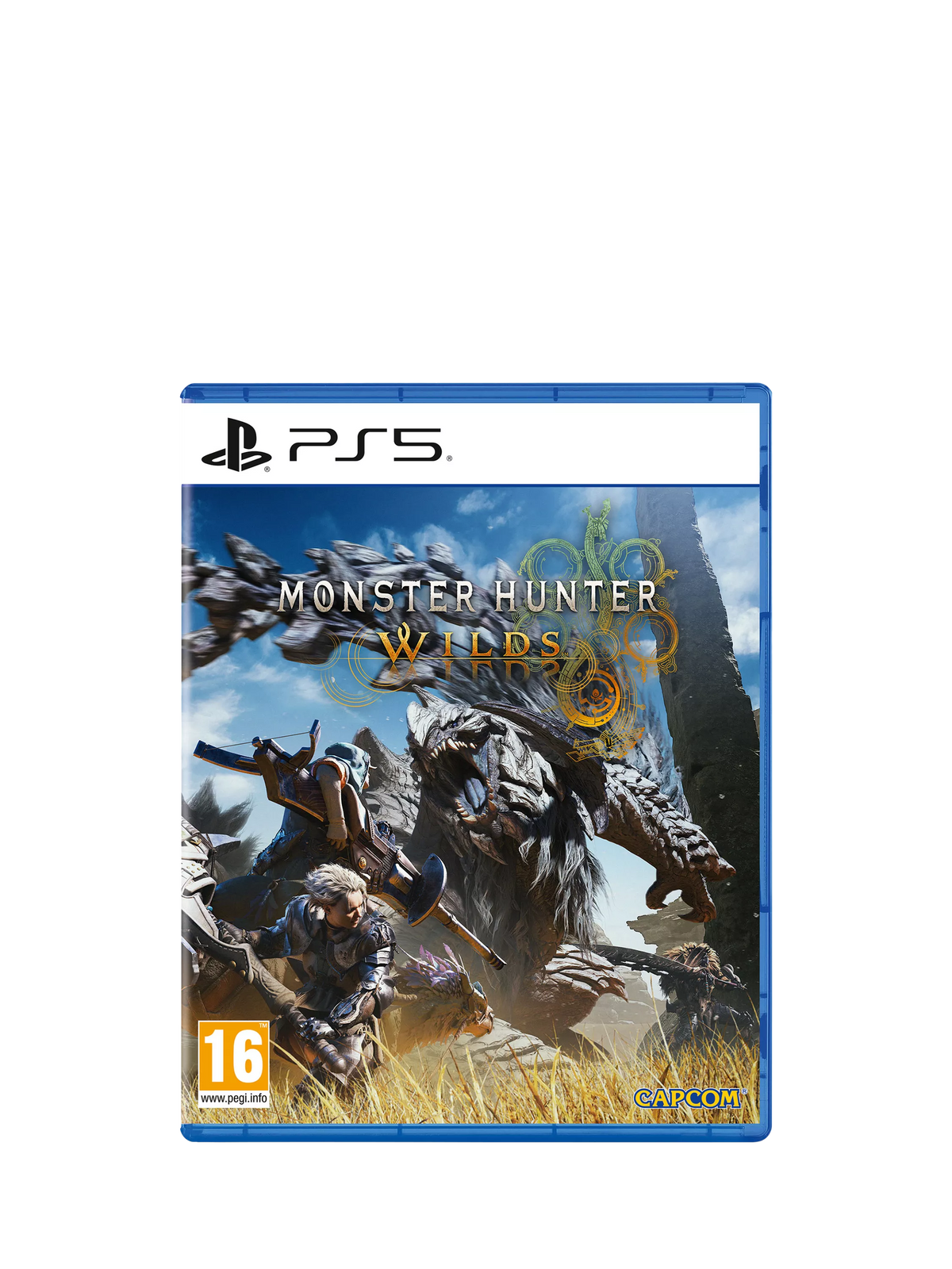 Sony Monster Hunter Wilds PS5 game, imported from the UK