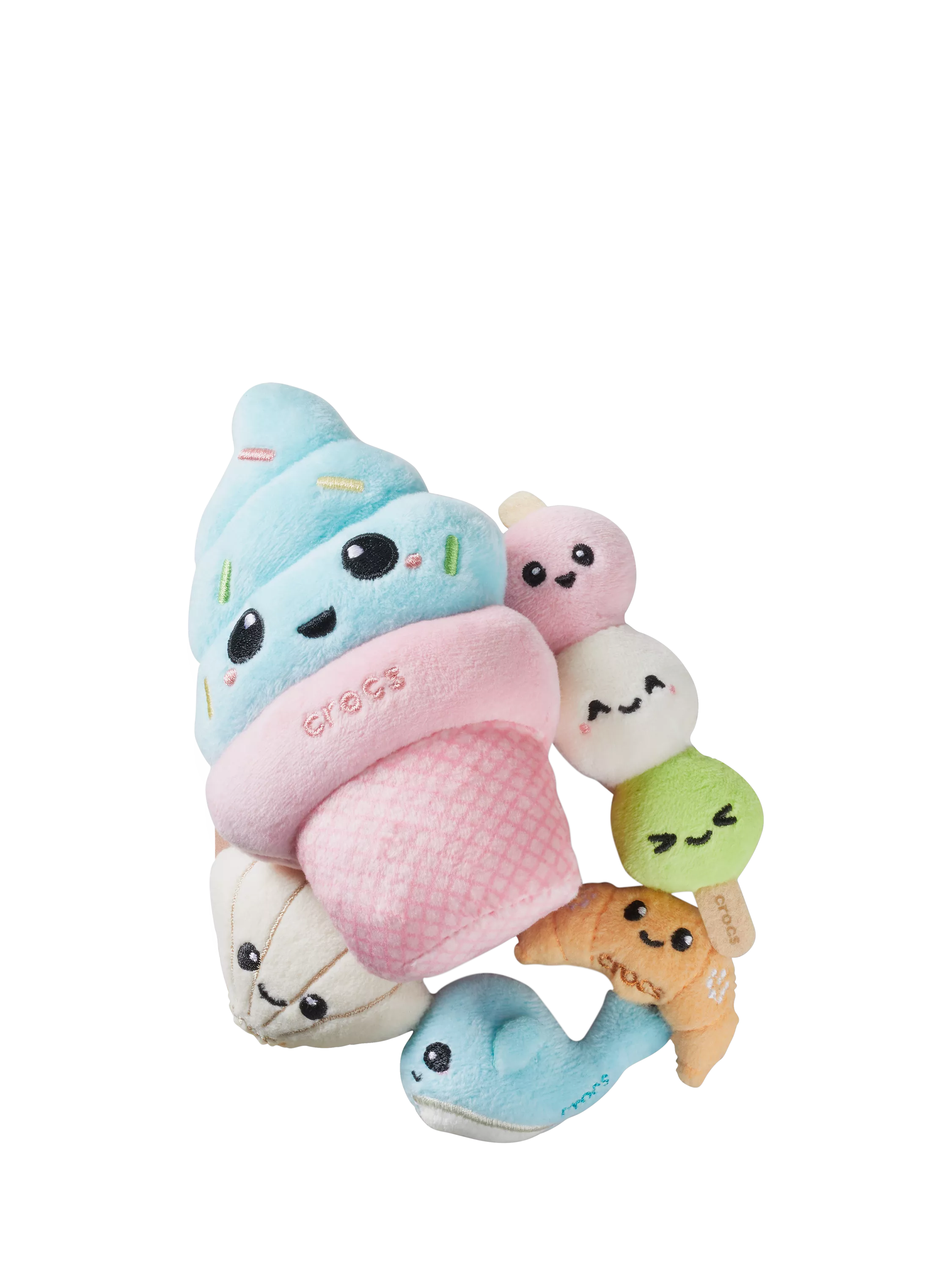 Crocs Magical Plush Jibbitz charms set of 5, UK version