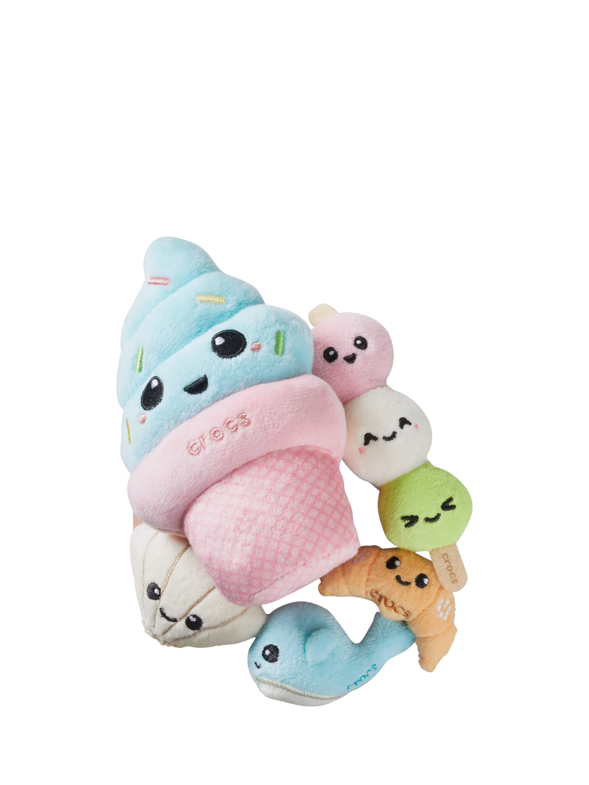 Crocs Magical Plush Jibbitz charms set of 5, UK version