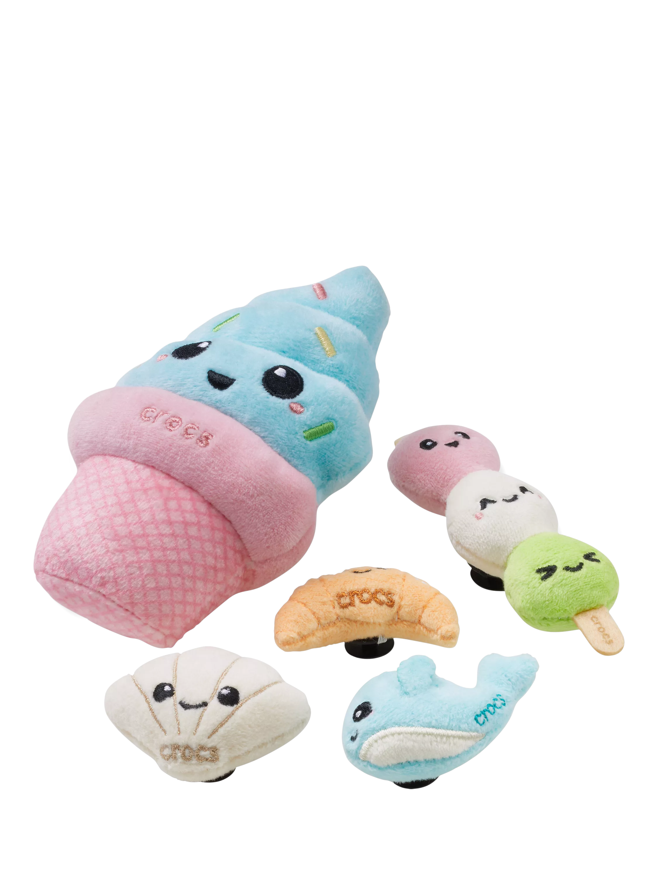 Crocs Magical Plush Jibbitz charms set of 5, UK version