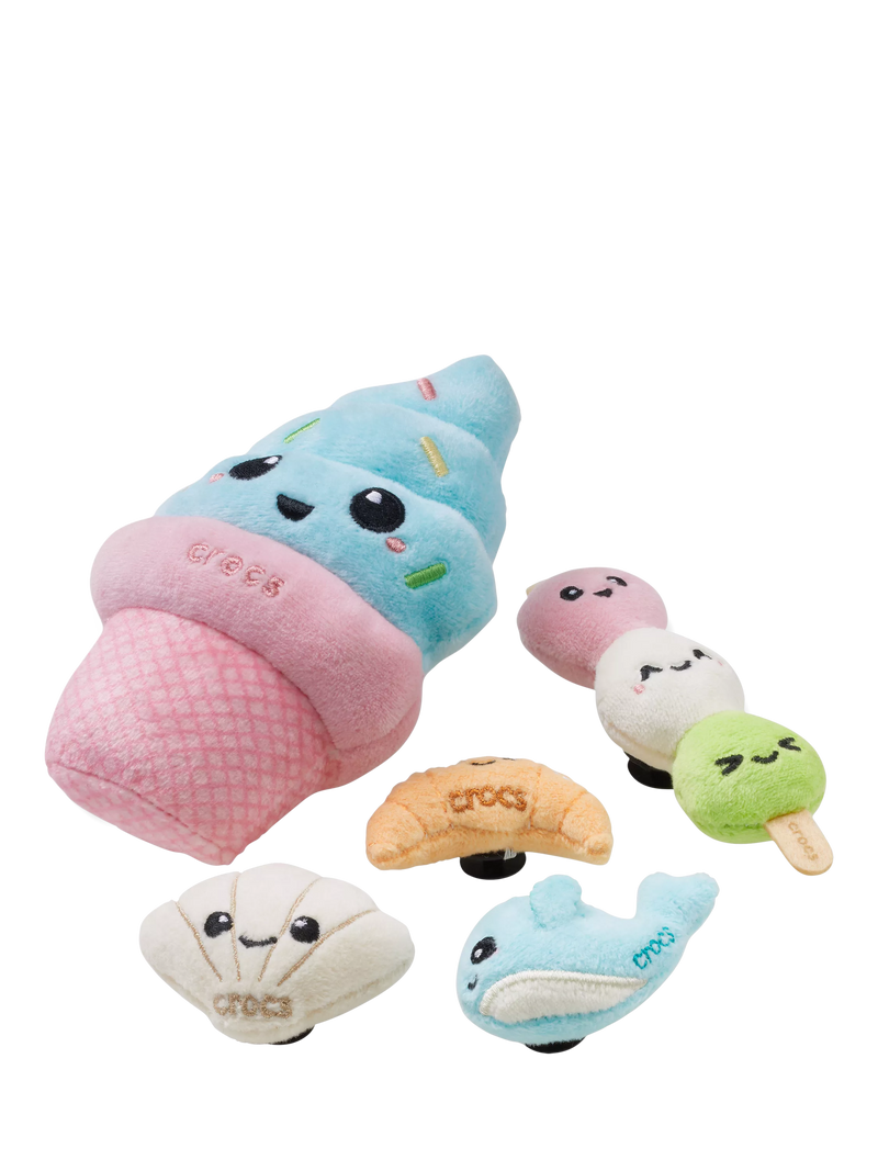 Crocs Magical Plush Jibbitz charms set of 5, UK version