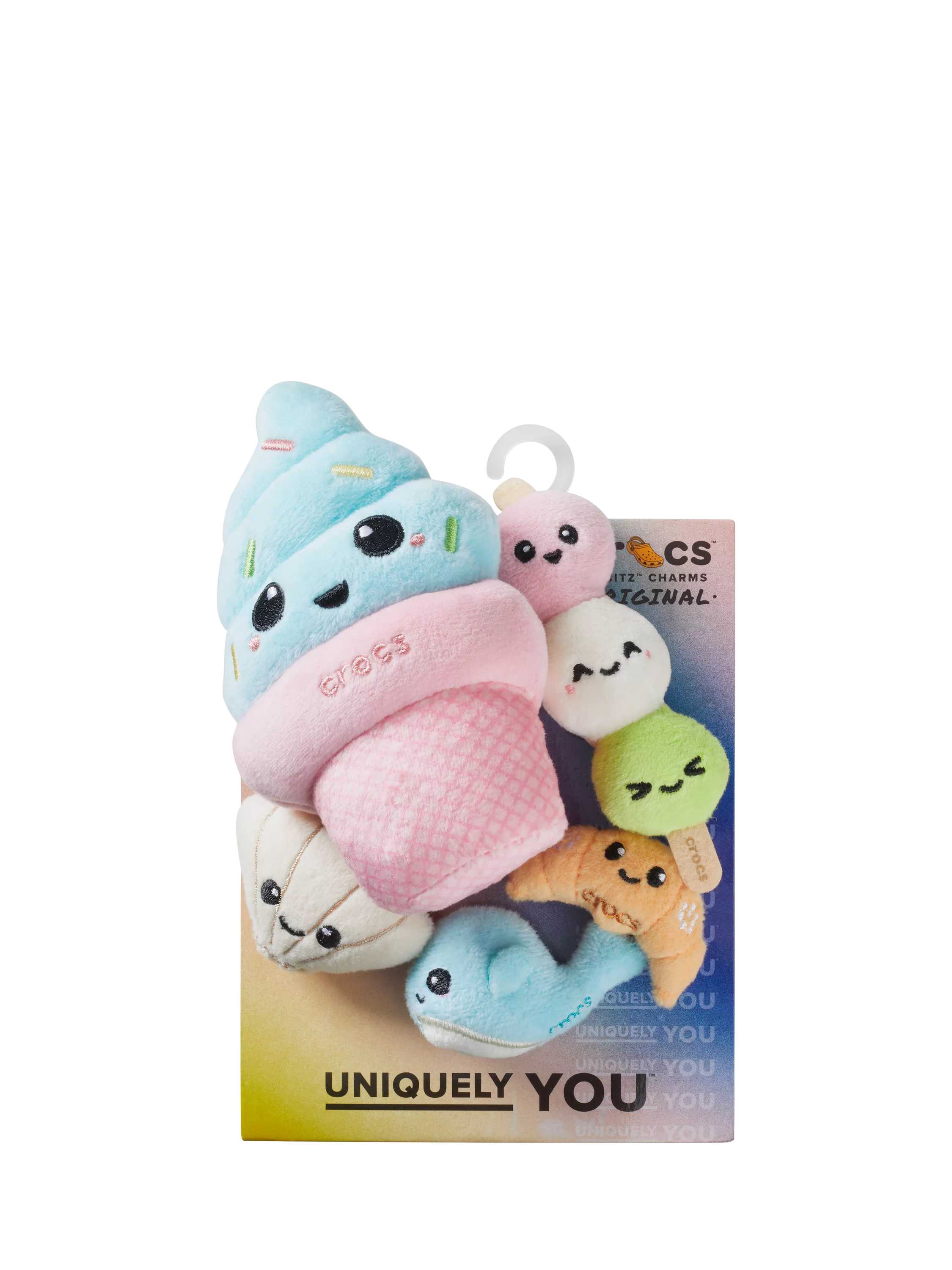 Crocs Magical Plush Jibbitz charms set of 5, UK version