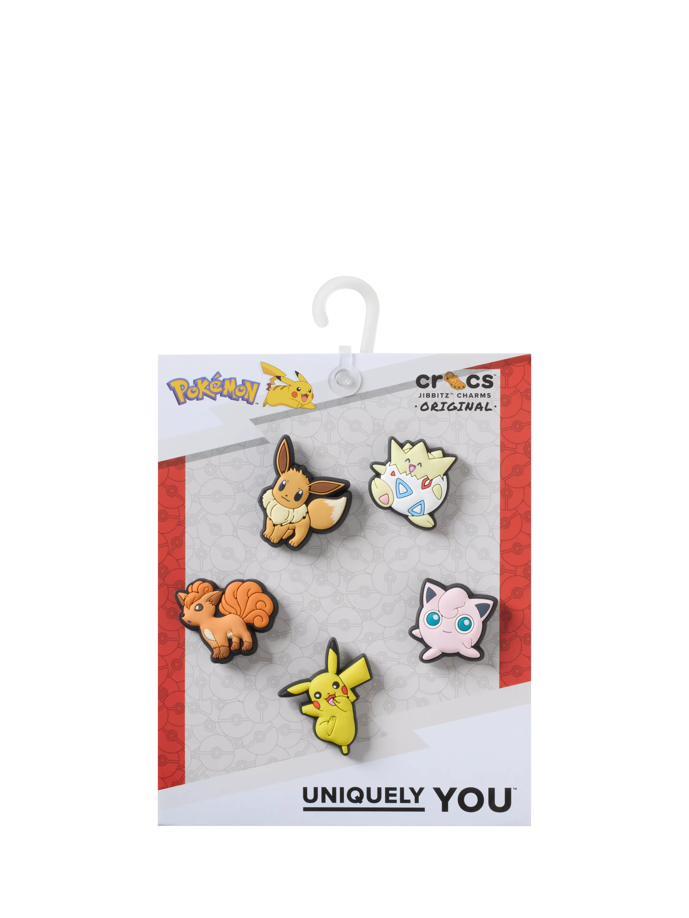Crocs Pokémon Jibbitz pack of 5 shoe charms (British brand)