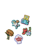 Crocs SpongeBob SquarePants Jibbitz charms set of 5 - British product