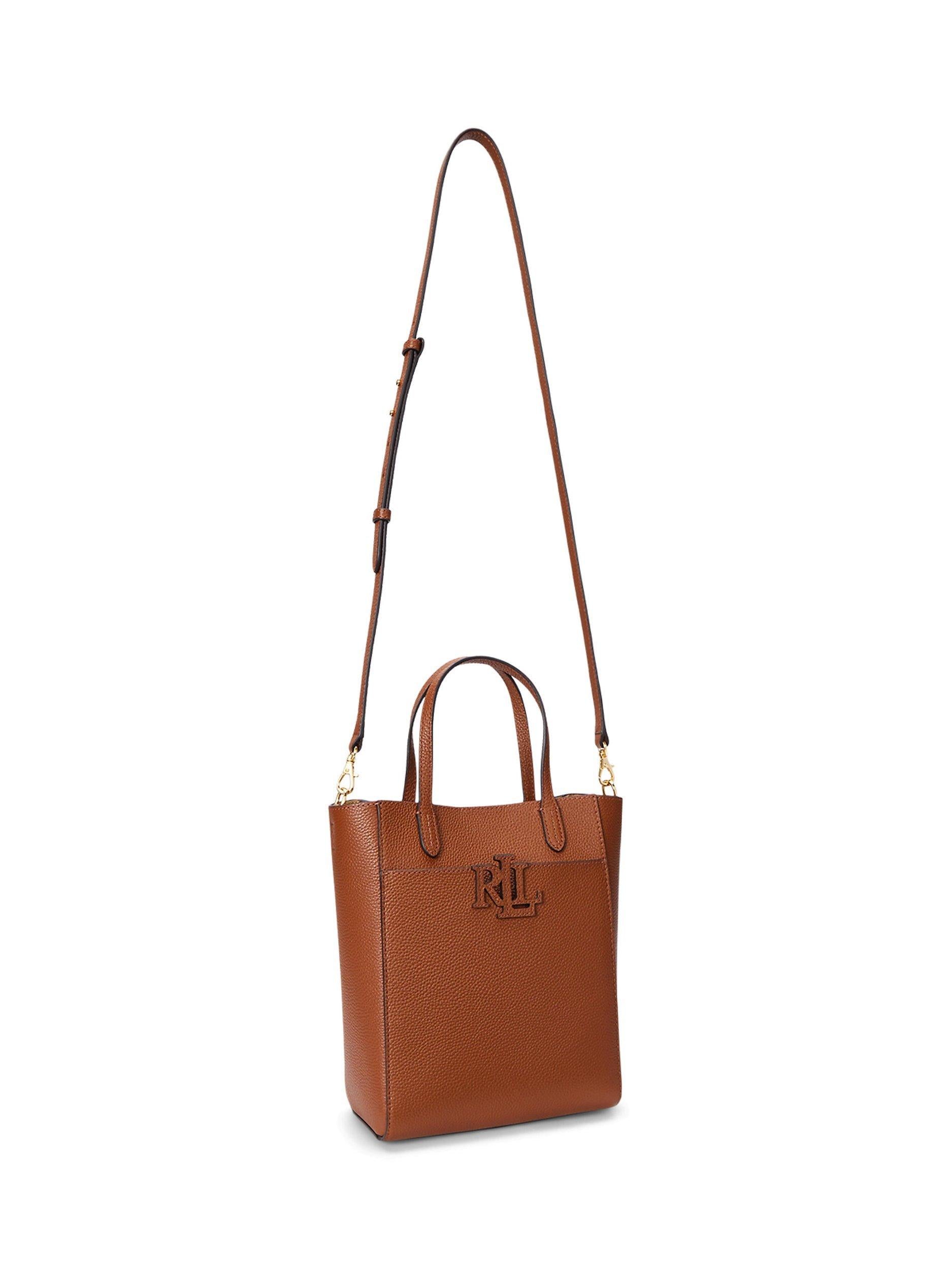 Ralph Lauren small pebbled leather tote bag, UK version