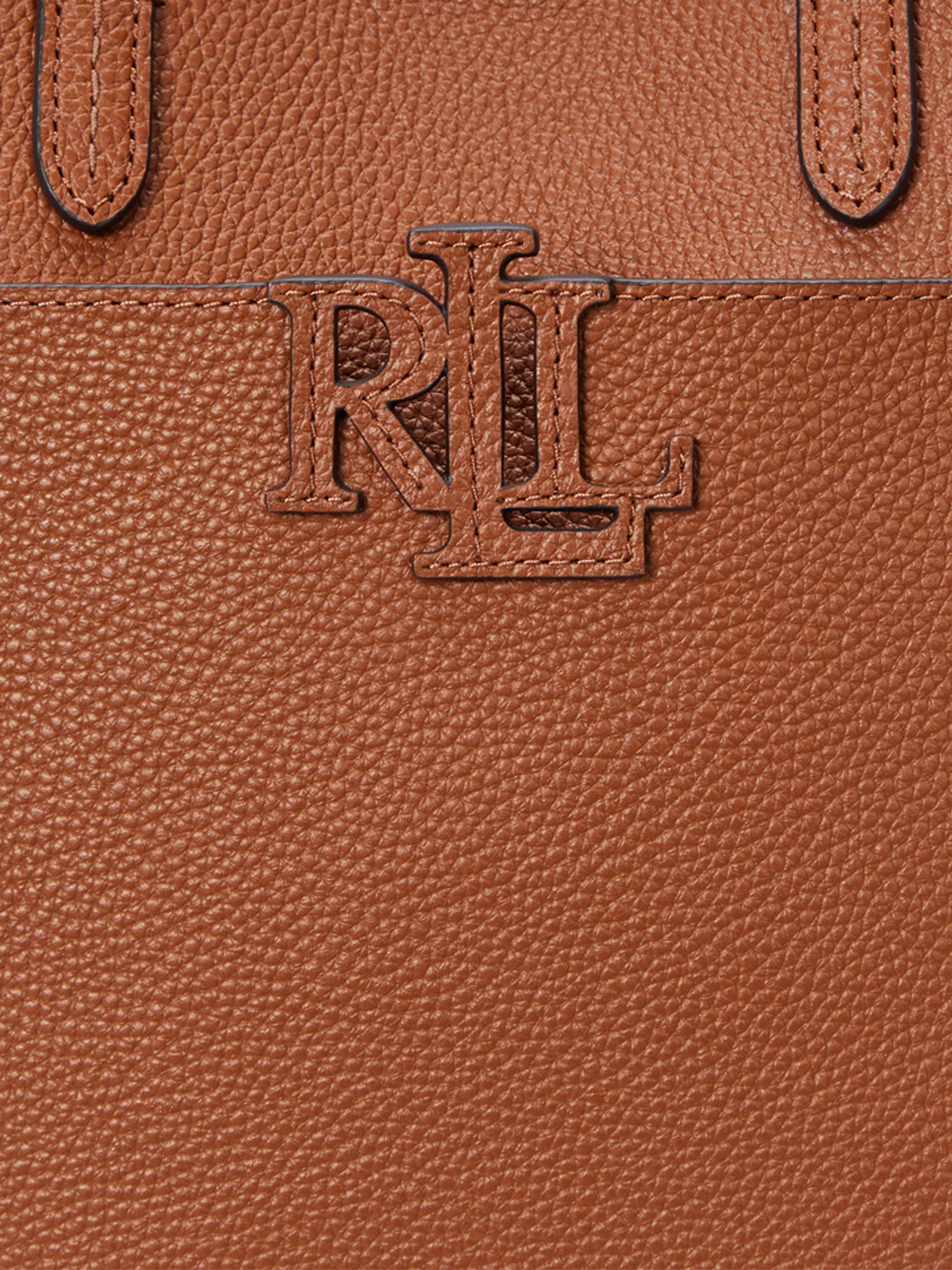 Ralph Lauren small pebbled leather tote bag, UK version
