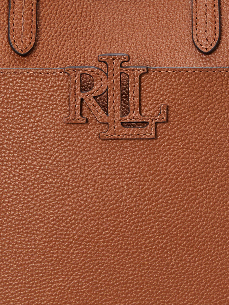 Ralph Lauren small pebbled leather tote bag, UK version