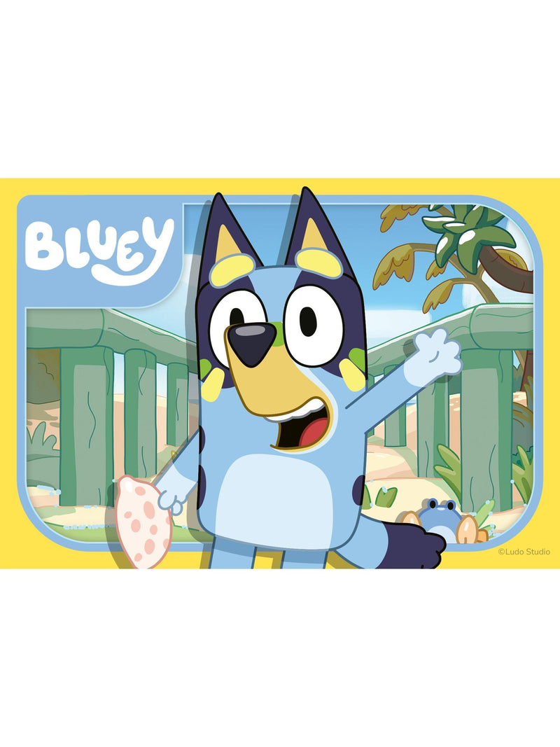 Bluey My First Puzzles 4 in a Box jigsaw set (British brand)