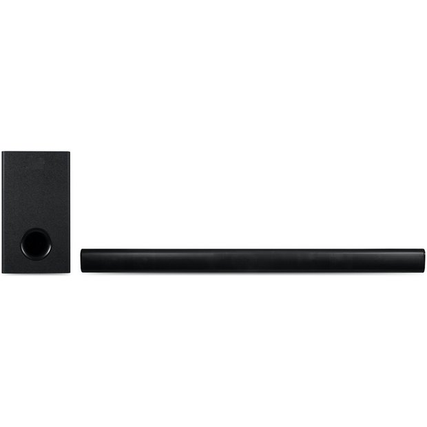 Bush 2.1 channel soundbar with wired subwoofer, UK version