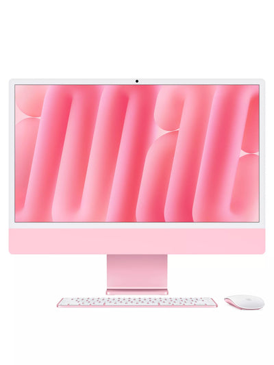 John Lewis Apple iMac 24 All-in-One M4 Chip 24GB RAM 512GB SSD 23.5-inch 4.5K Retina Display - Blue- Buy online at McGrocer