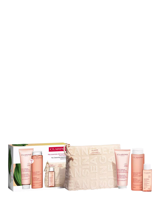 Clarins My Cleansing Essentials Sensitive Skin Skincare Gift Set