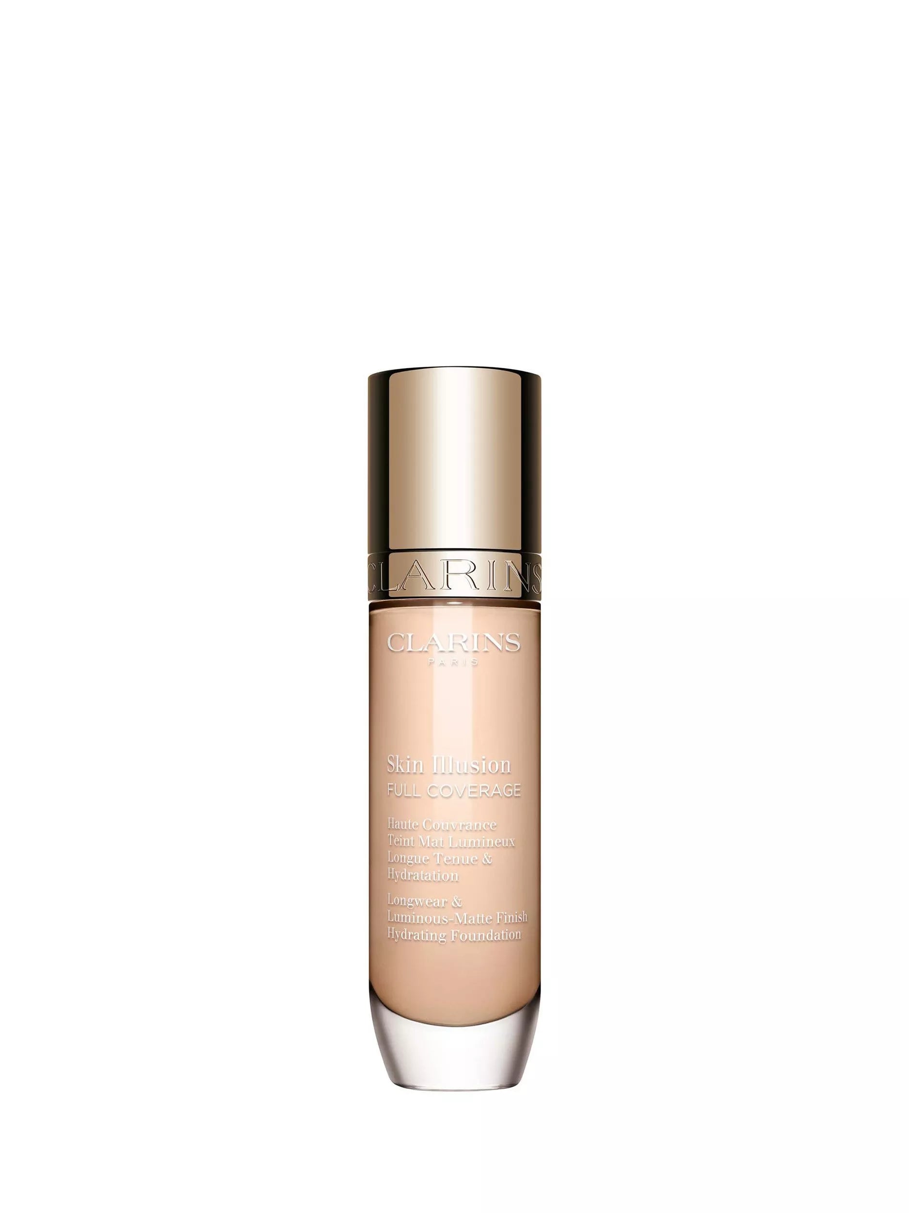 Clarins Skin Illusion Full Coverage Foundation 30ml (Britische Marke)
