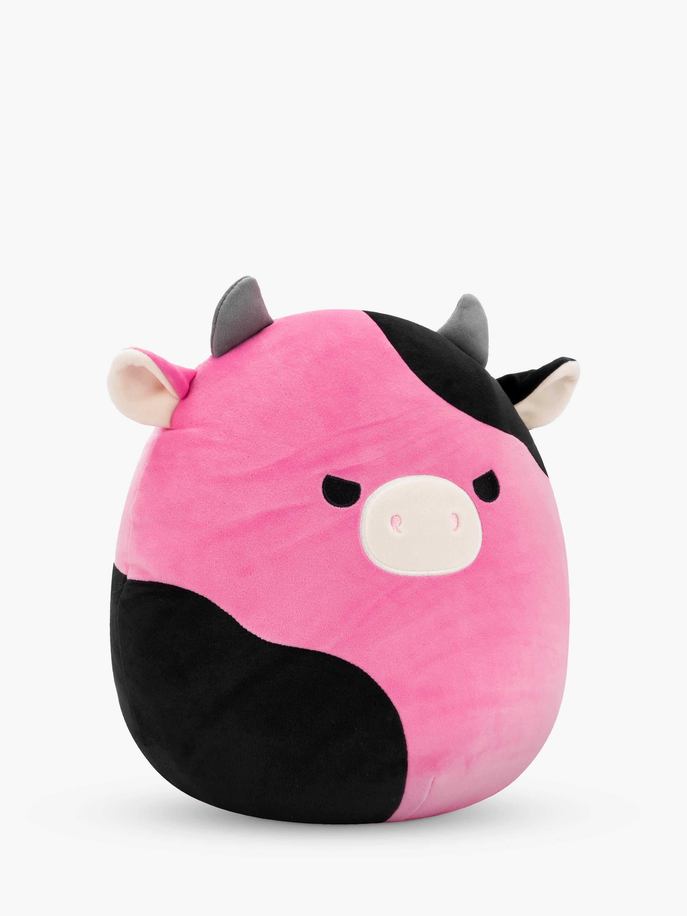 Squishmallows Pollyanna cow plush toy 12 inches, imported from the UK