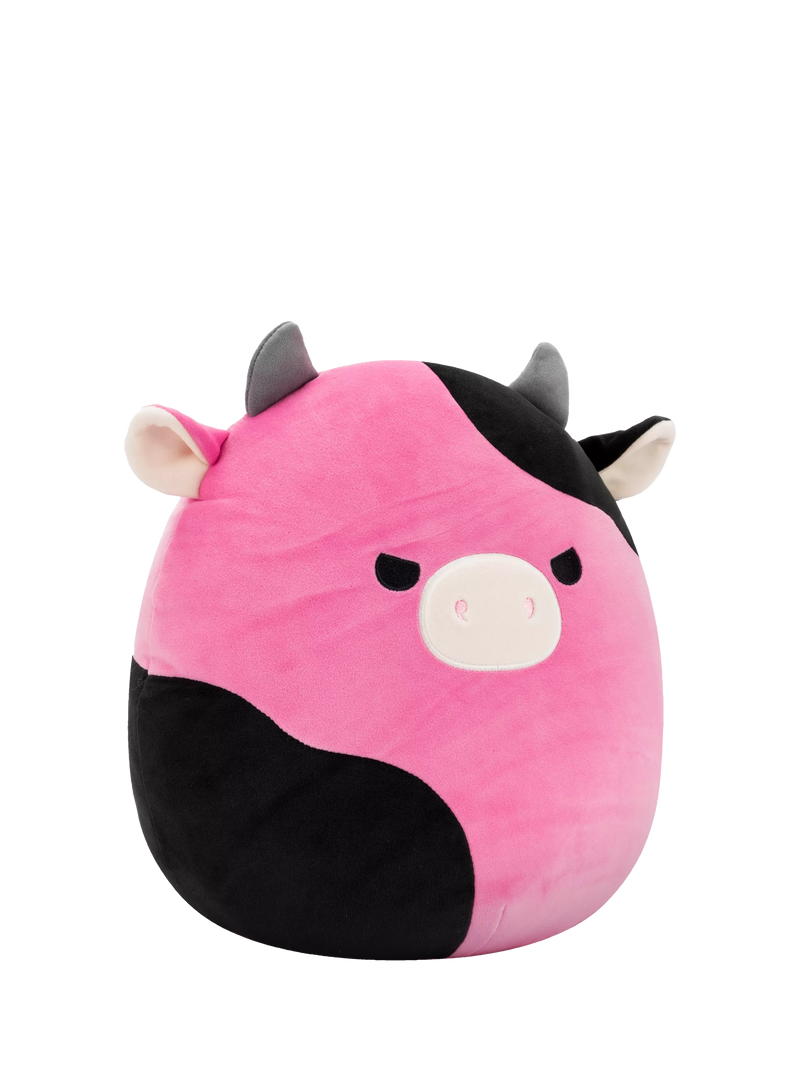 Squishmallows Pollyanna cow plush toy 12 inches, imported from the UK