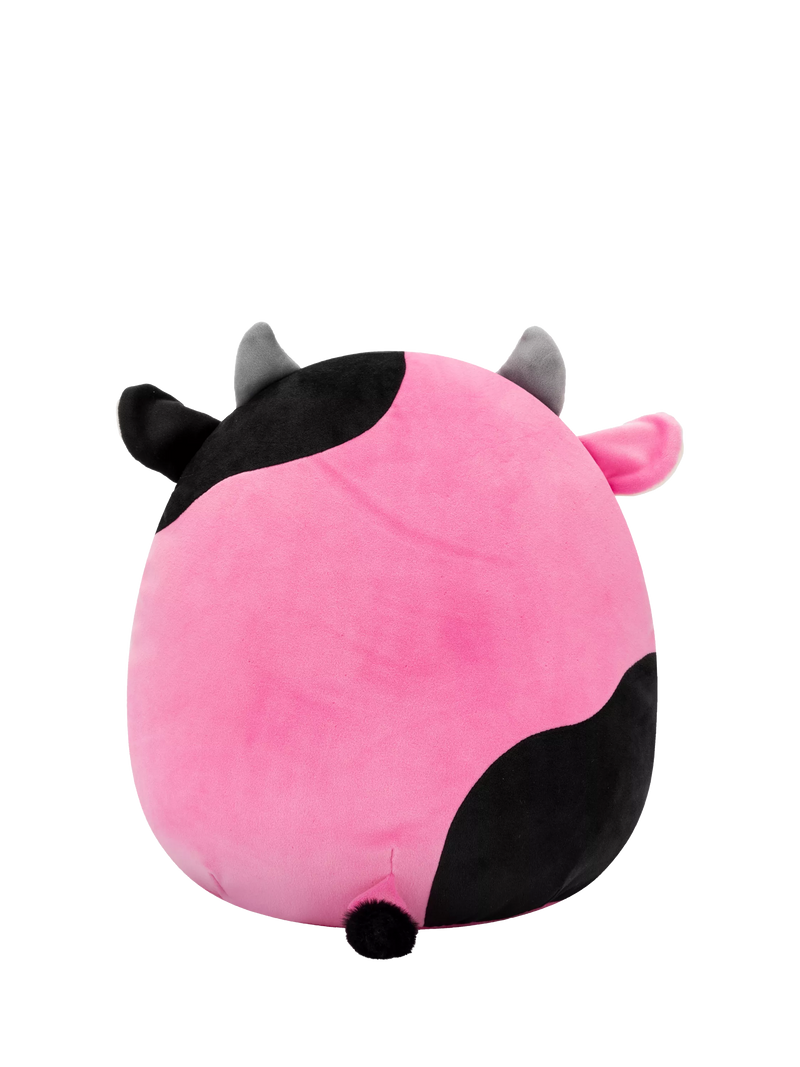 Squishmallows Pollyanna cow plush toy 12 inches, imported from the UK