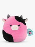 Squishmallows Pollyanna cow plush toy 12 inches, imported from the UK