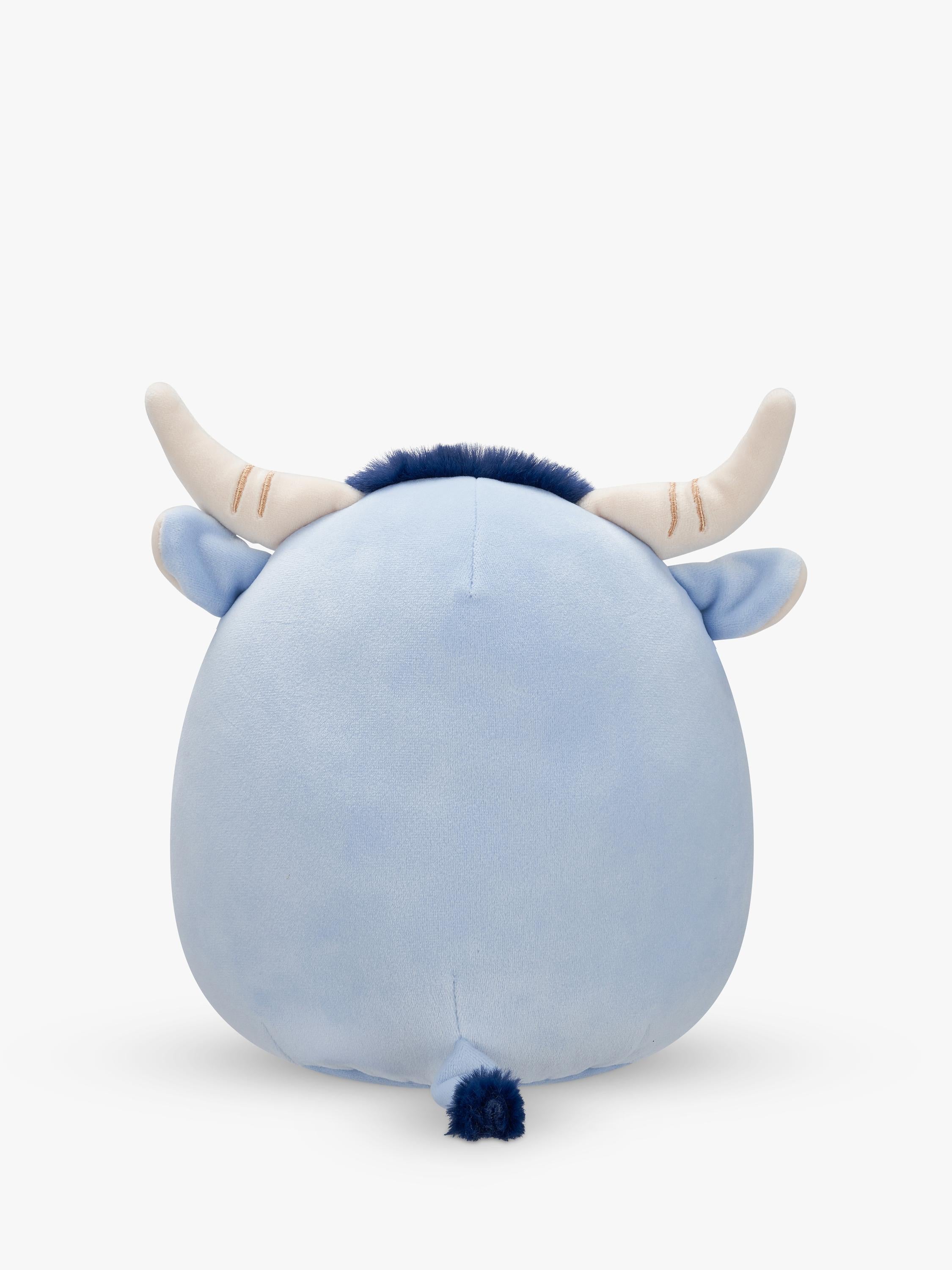 Squishmallows Toro blue highland cow plush soft toy, UK version