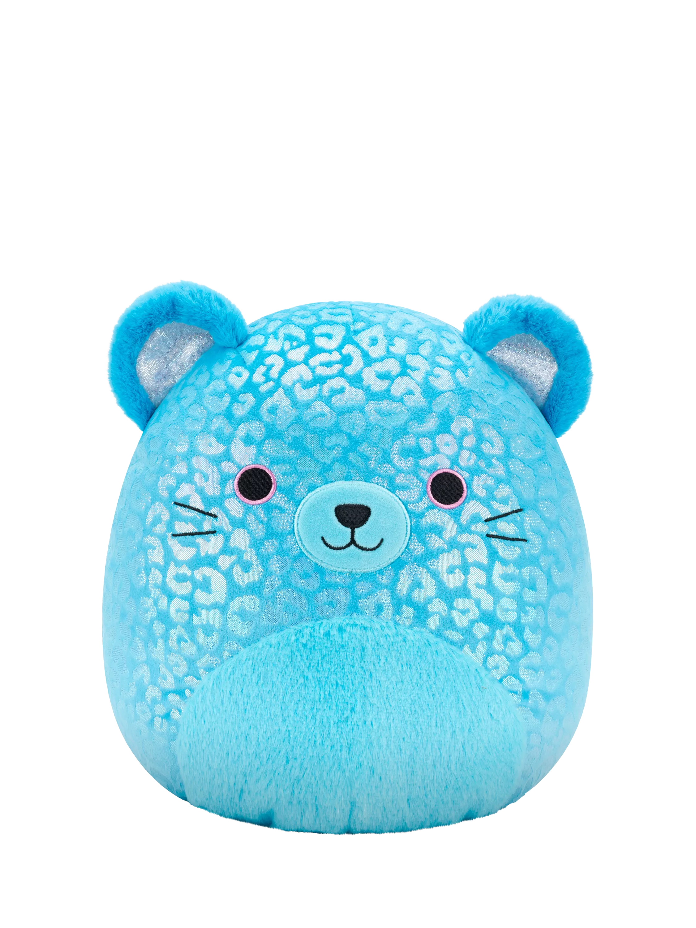 Squishmallows Sarge blue jaguar plush soft toy - British product
