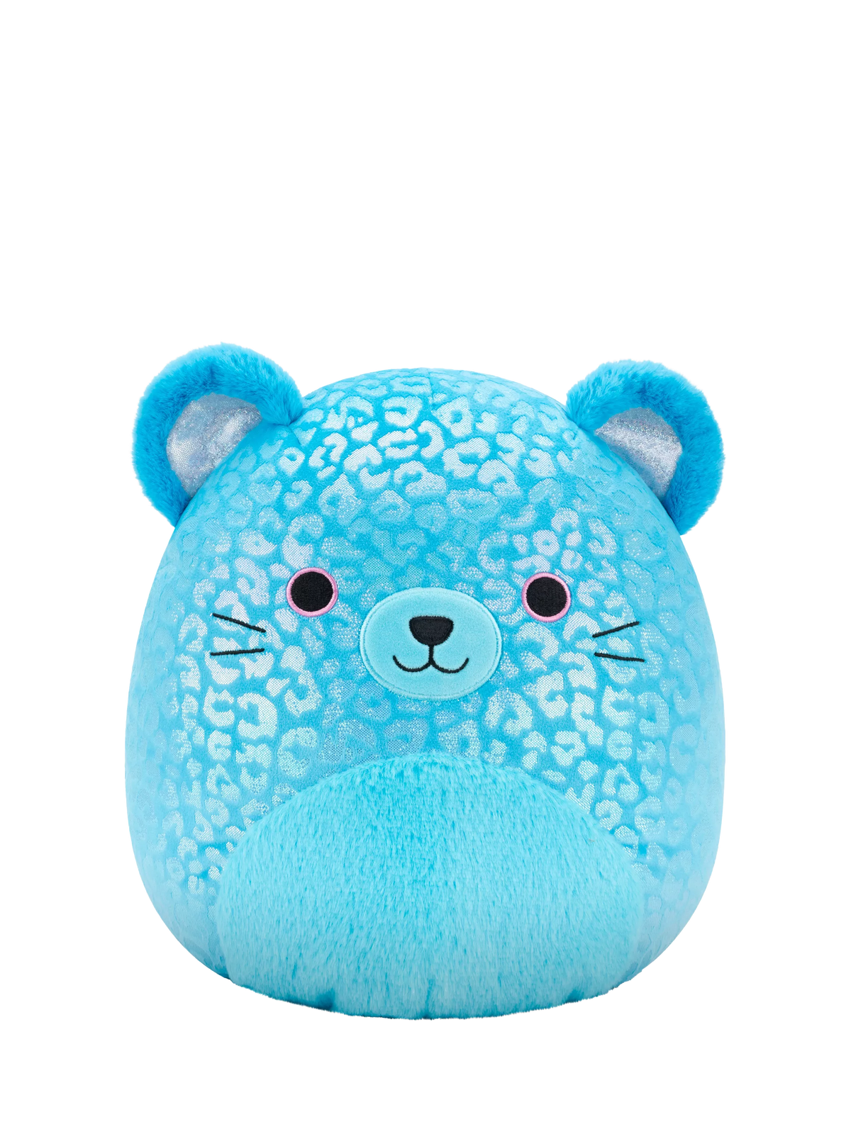Squishmallows Sarge blue jaguar plush soft toy - British product