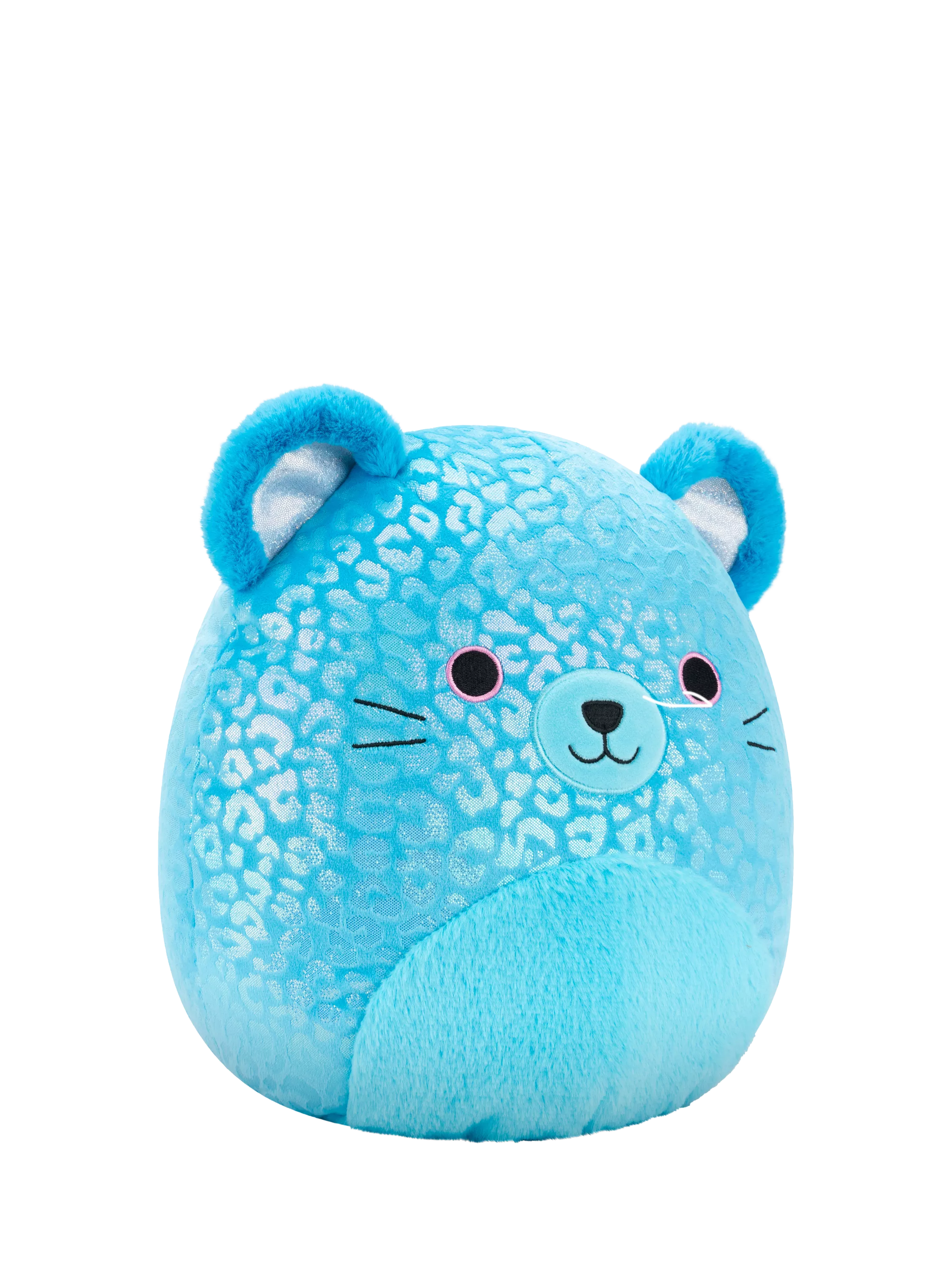 Squishmallows Sarge blue jaguar plush soft toy - British product