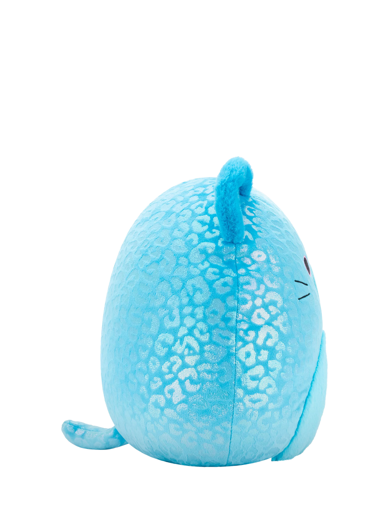 Squishmallows Sarge blue jaguar plush soft toy - British product