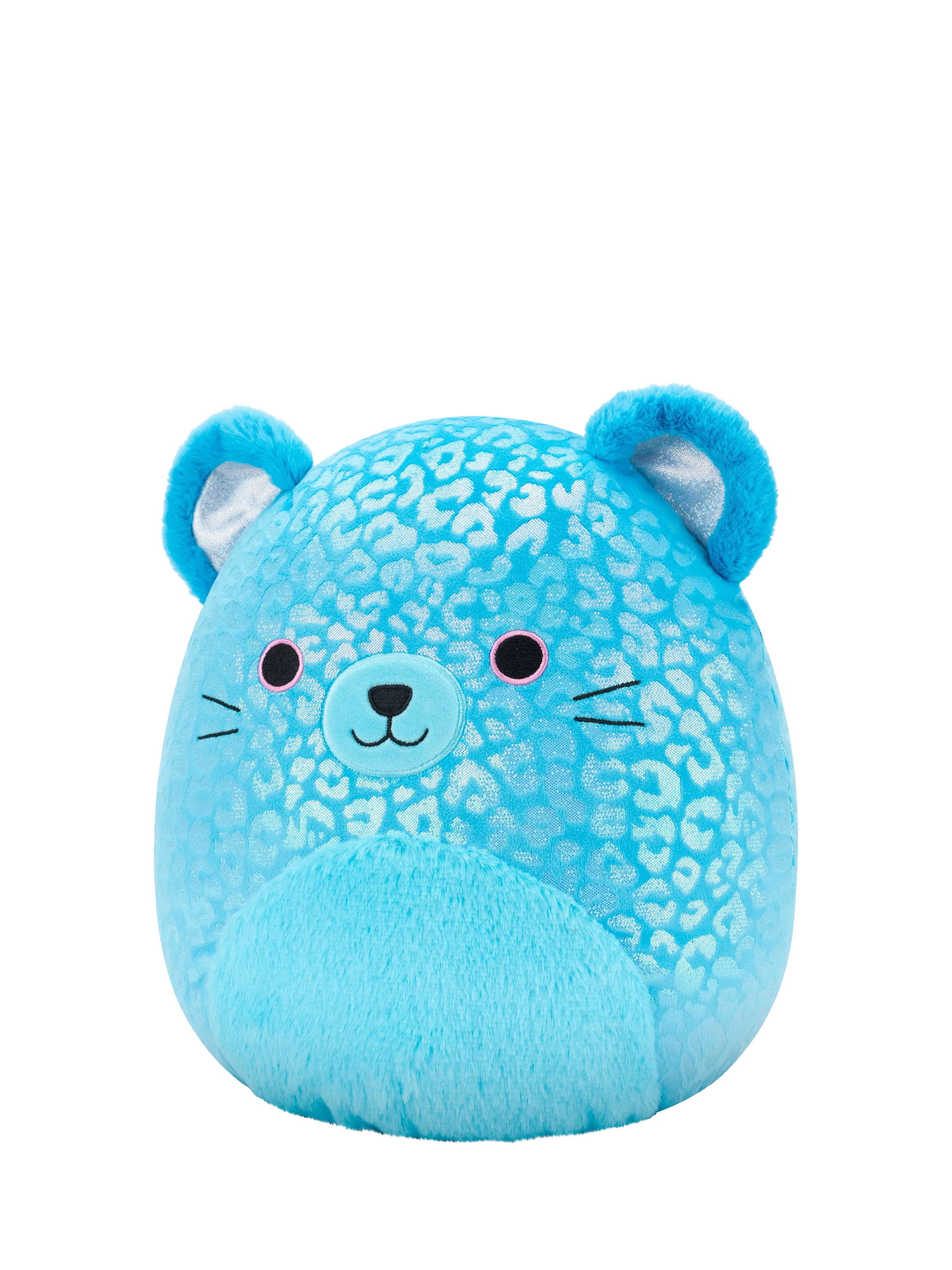 Squishmallows Sarge blue jaguar plush soft toy - British product