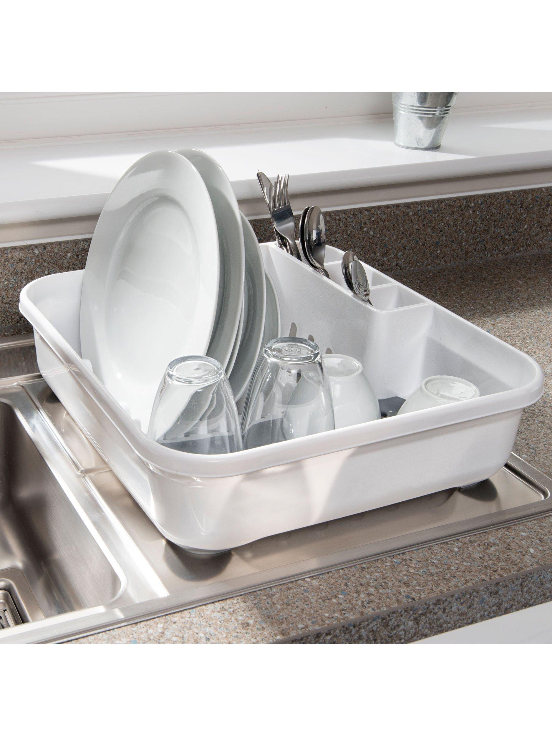 ADDIS Premium Draining Station white grey kitchen drying rack (British brand)