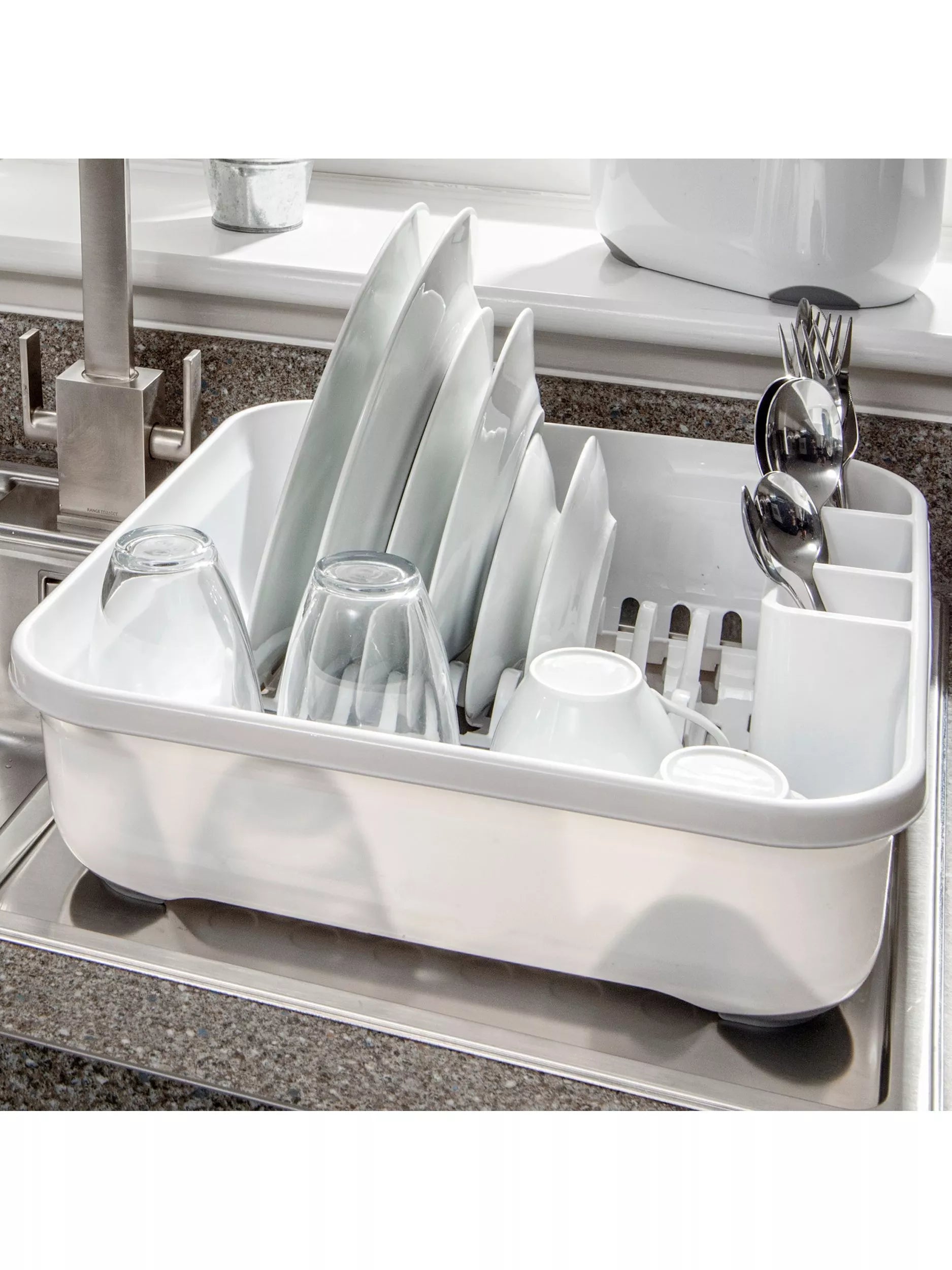 ADDIS Premium Draining Station white grey kitchen drying rack (British brand)