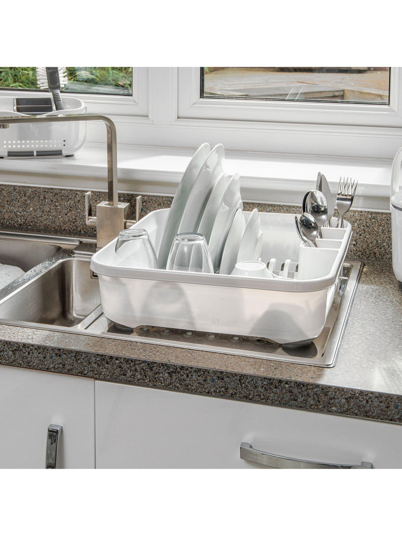 ADDIS Premium Draining Station white grey kitchen drying rack (British brand)