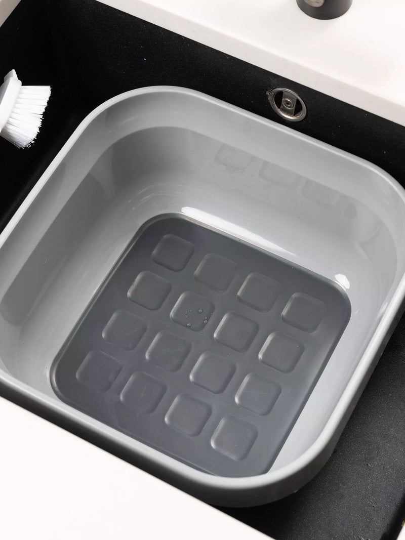 ADDIS Soft Touch Washing Up Bowl grey - British product