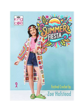 King Cole Summer Fiesta crochet pattern book, 24 pages, imported from the UK