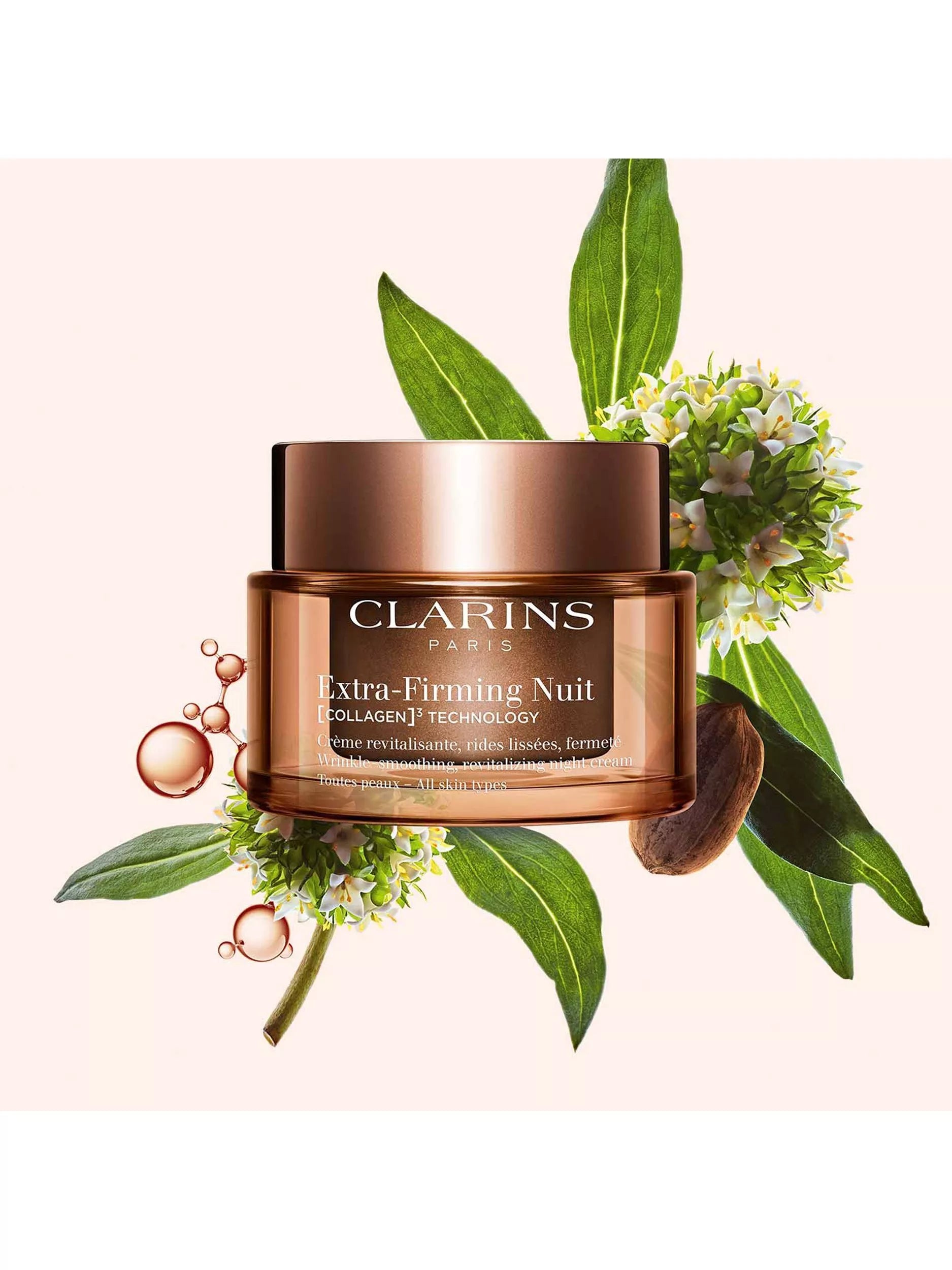 Clarins Extra-Firming Night Cream 50ml, imported from the UK
