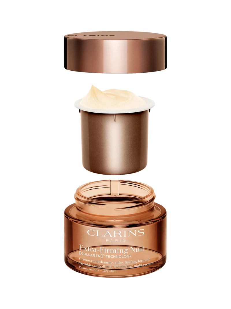 Clarins Extra-Firming Night Cream for dry skin 50ml refill - British product