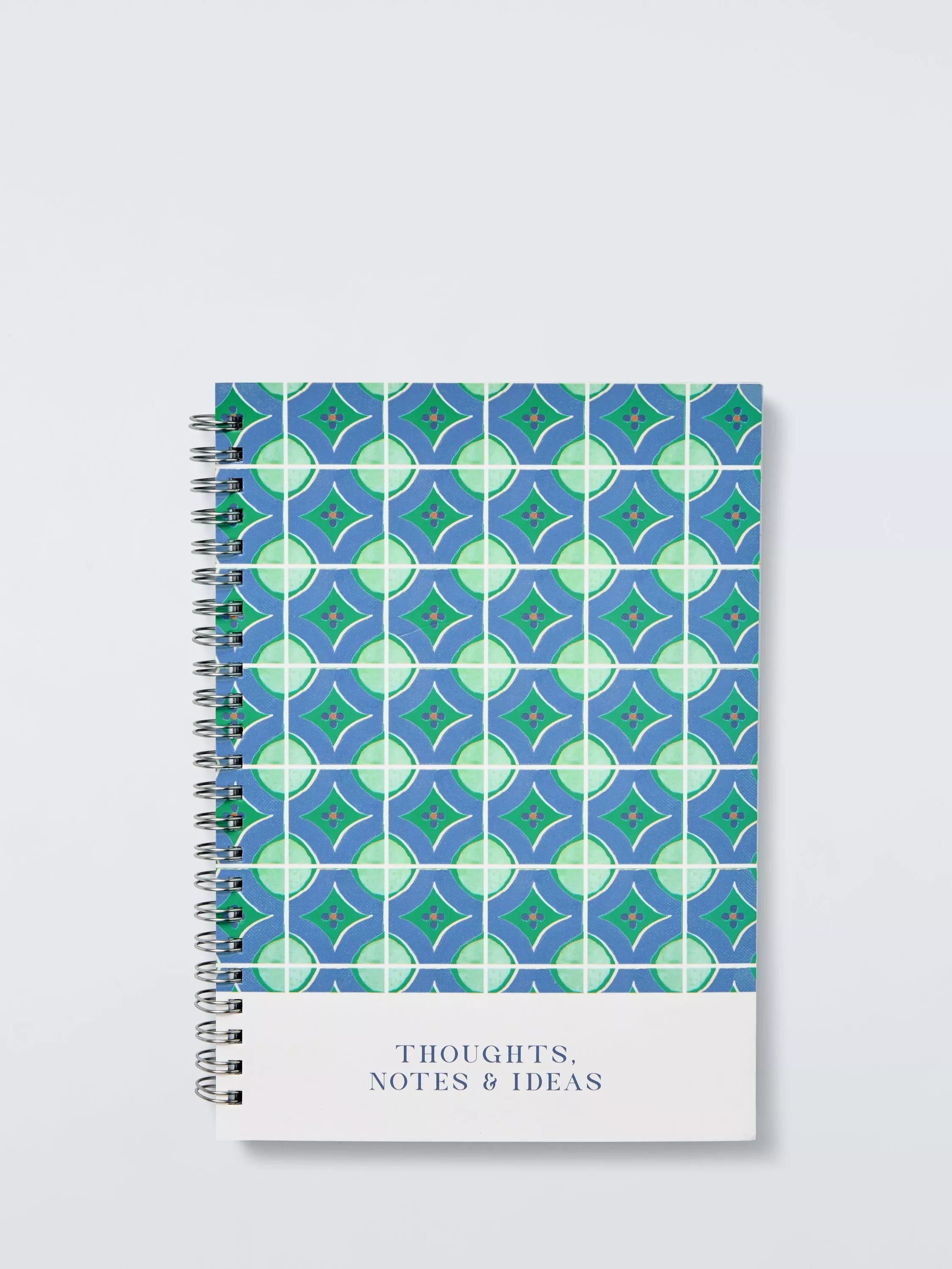 John Lewis check notebook multi 160 pages - British product