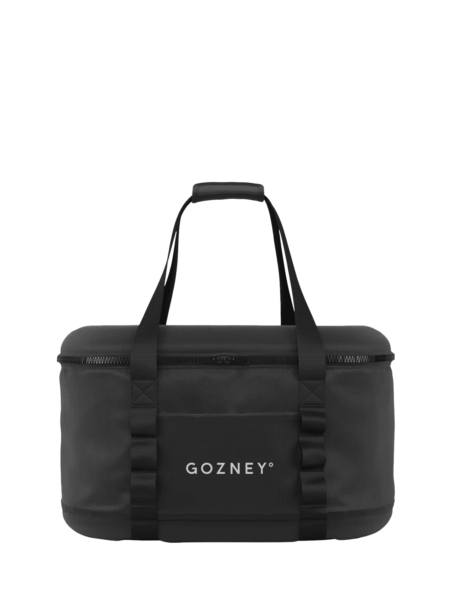 Gozney black portable pizza oven travel bag, imported from the UK