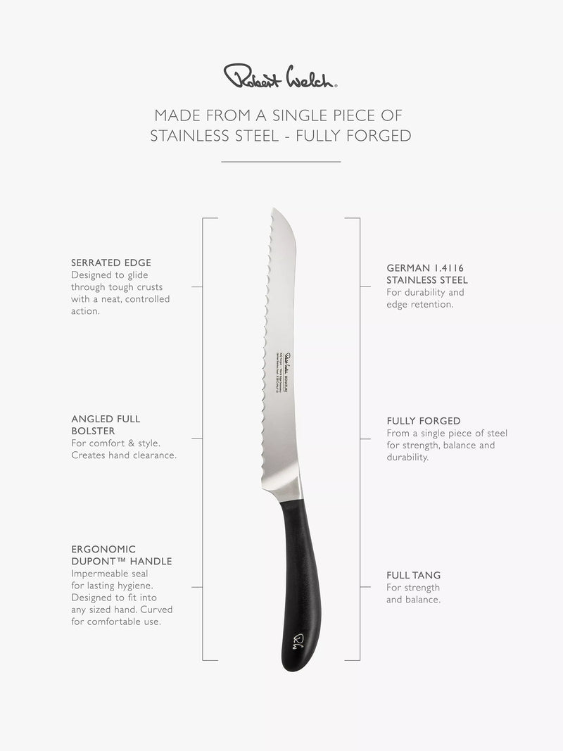 Robert Welch knife set 16cm 22cm, imported from the UK