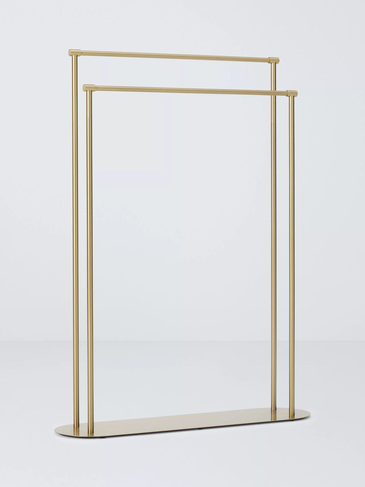 John Lewis double towel rail brushed brass freestanding, UK version