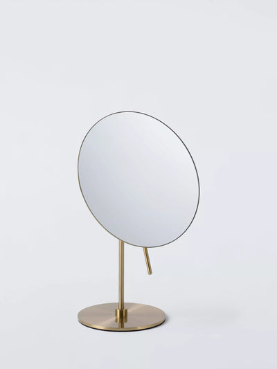 John Lewis John Lewis Elegance Magnifying Mirror Brushed Brass- Buy online at McGrocer