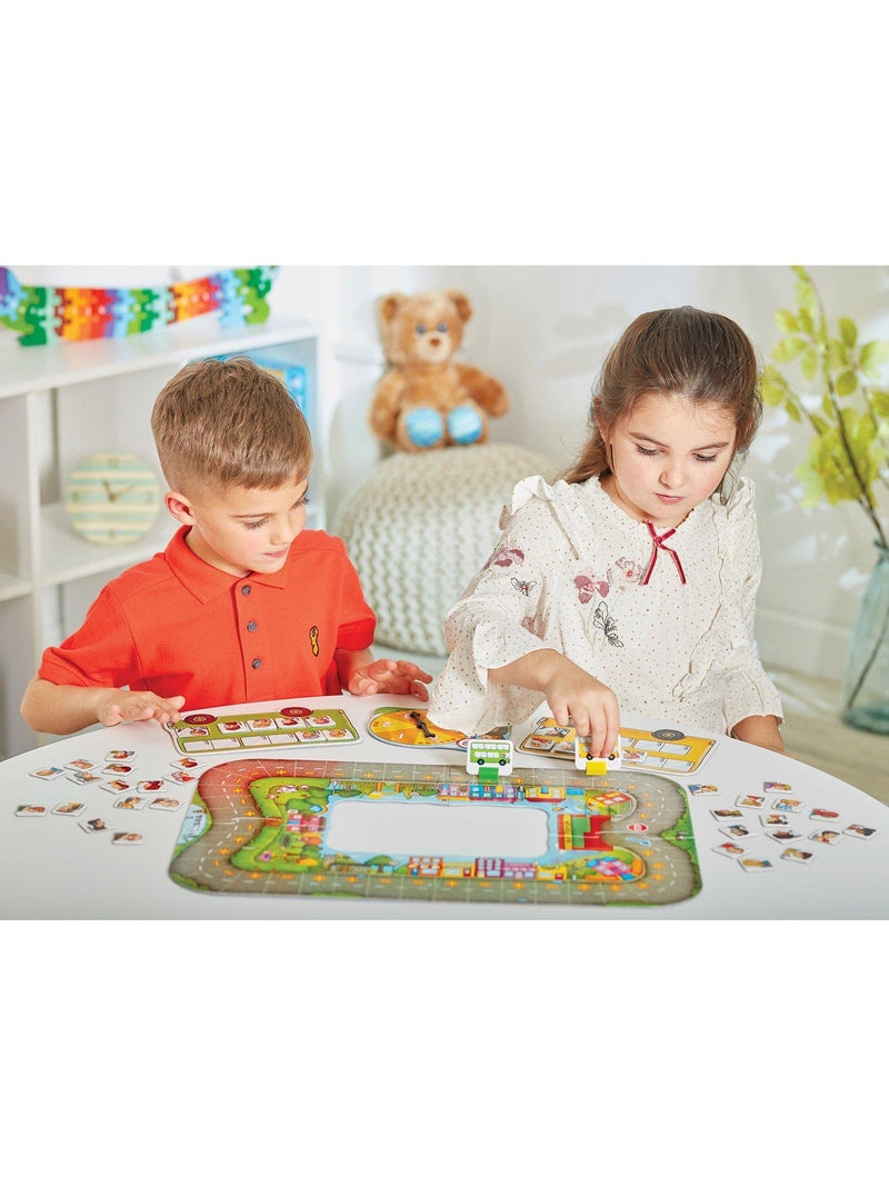 Orchard Toys Bus Stop Maths Game board game, imported from the UK