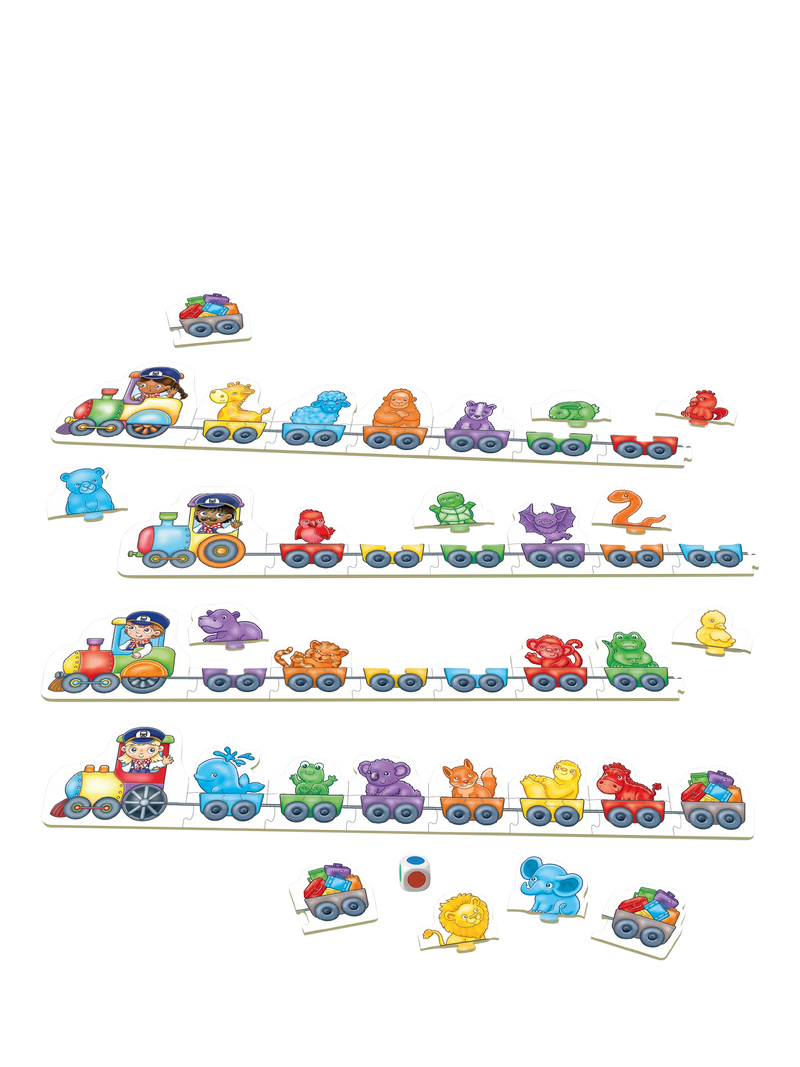 Orchard Toys Colour Match Express board game, imported from the UK