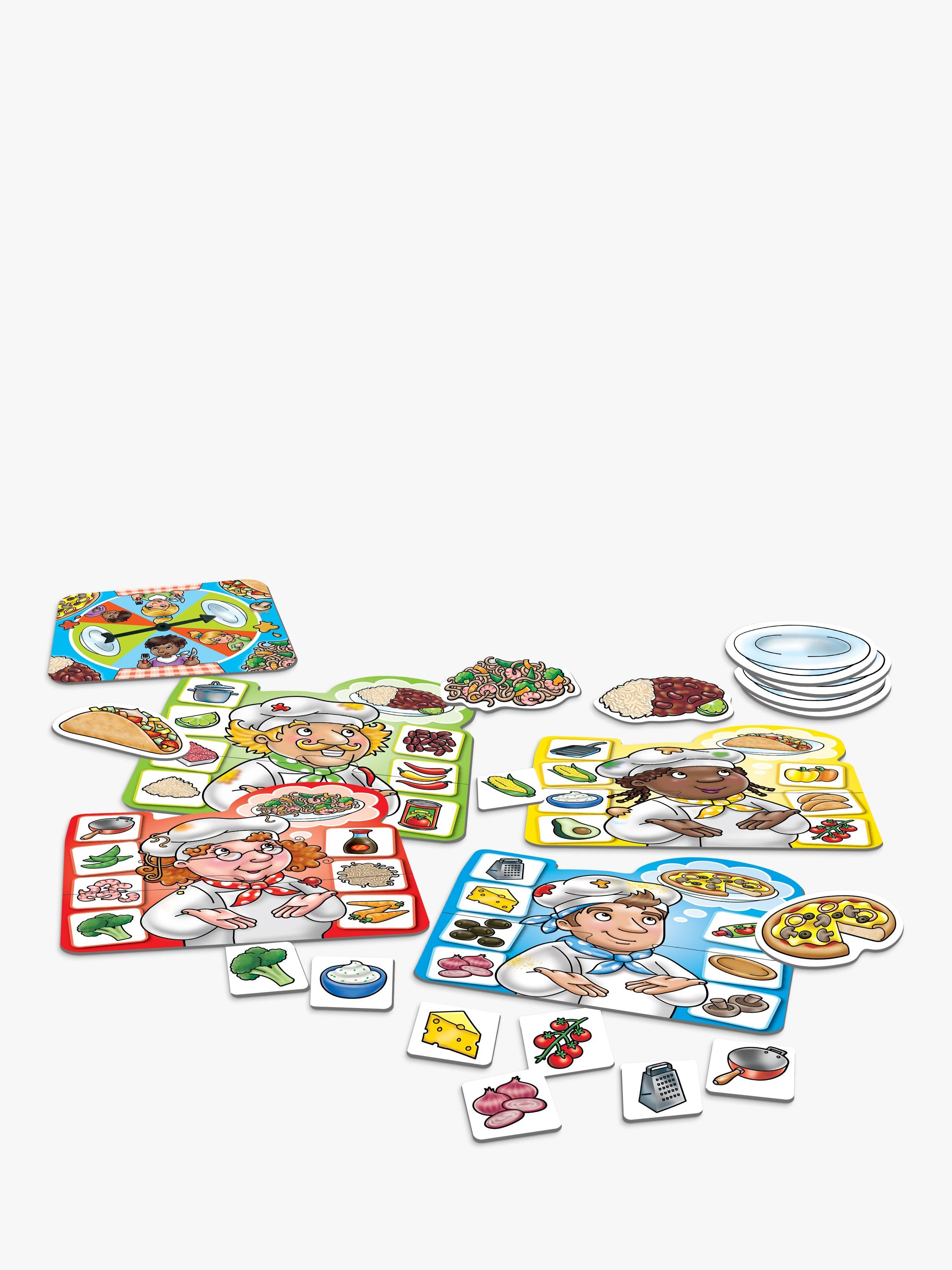 Orchard Toys Crazy Chefs board game for kids (British brand)