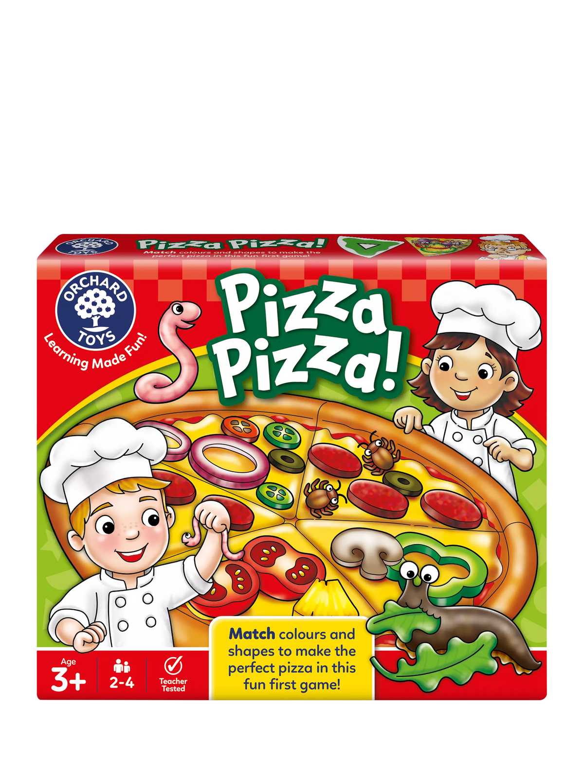 Orchard Toys pizza matching game for kids (British brand)