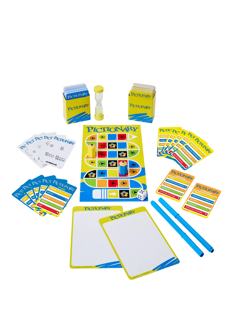 Mattel Pictionary board game (British brand)