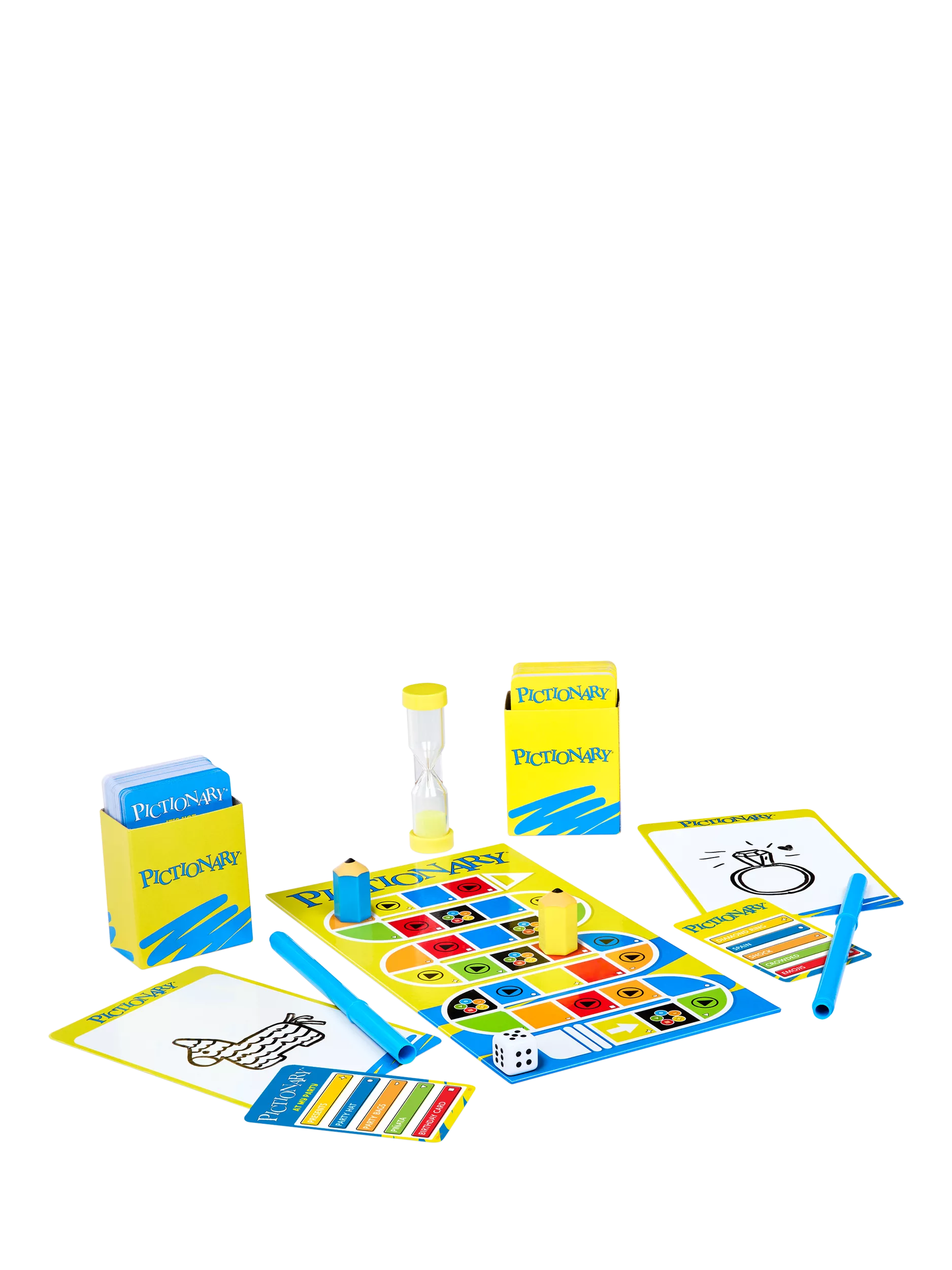 Mattel Pictionary board game (British brand)
