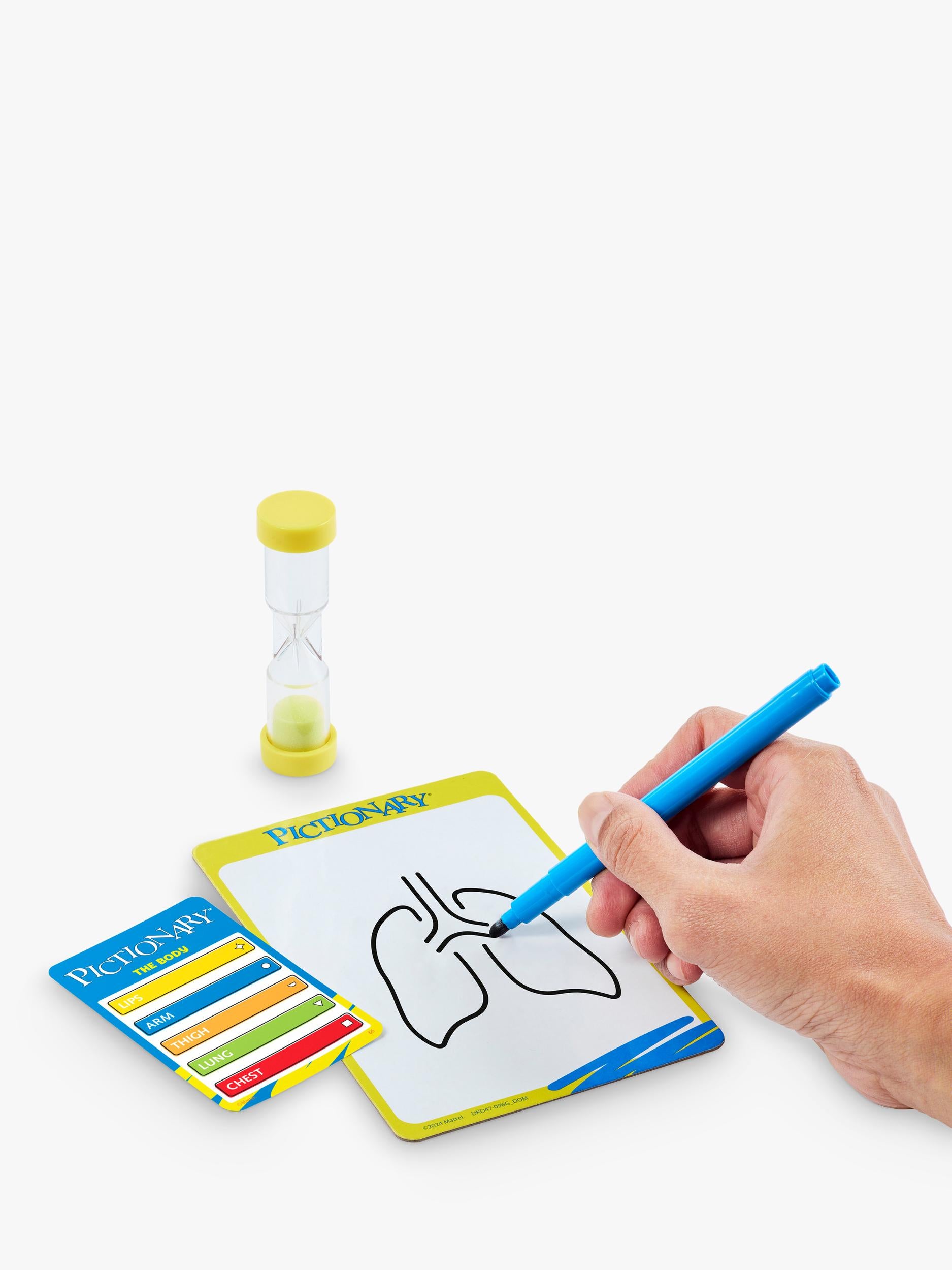 Mattel Pictionary board game (British brand)