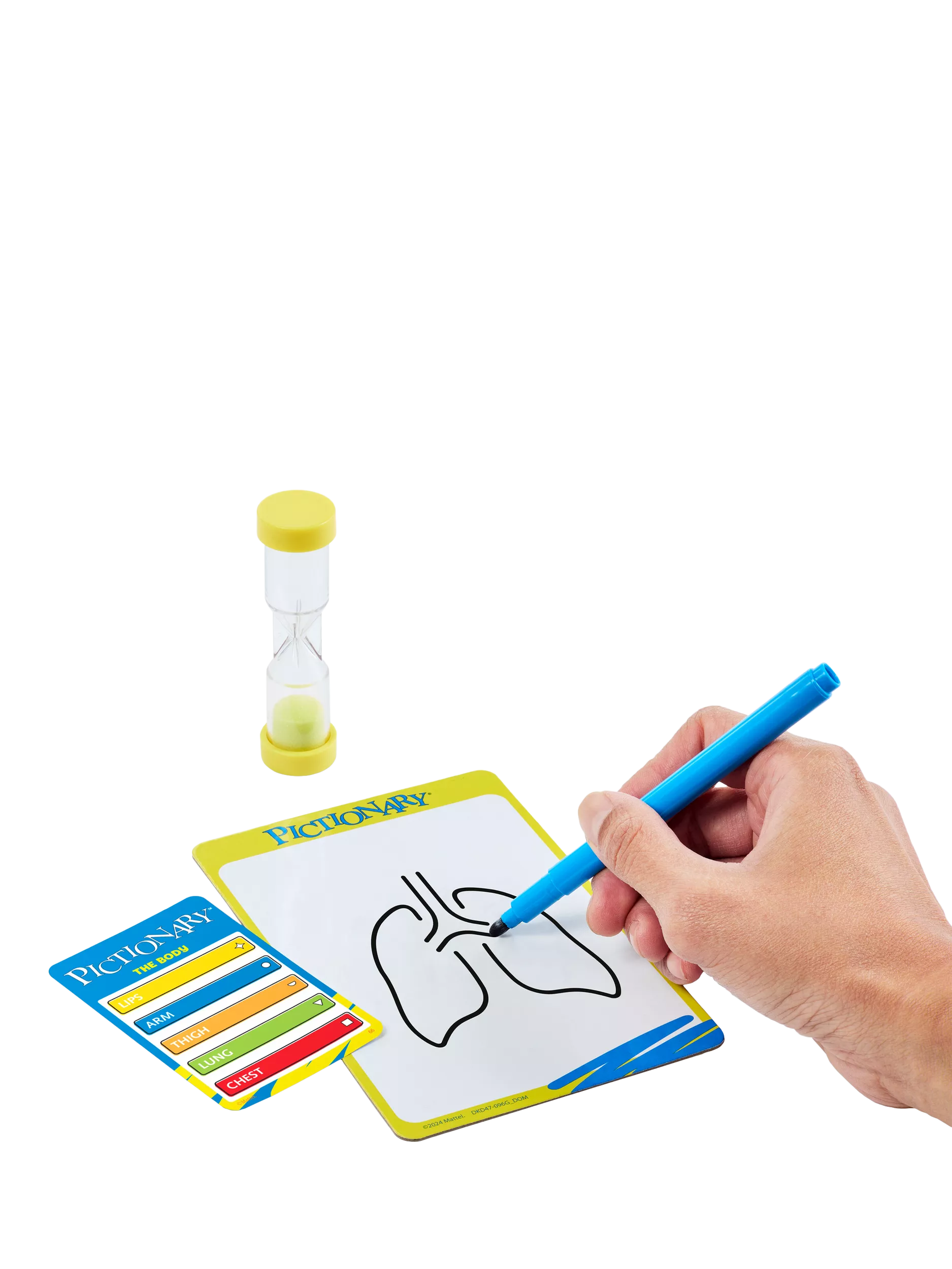 Mattel Pictionary board game (British brand)