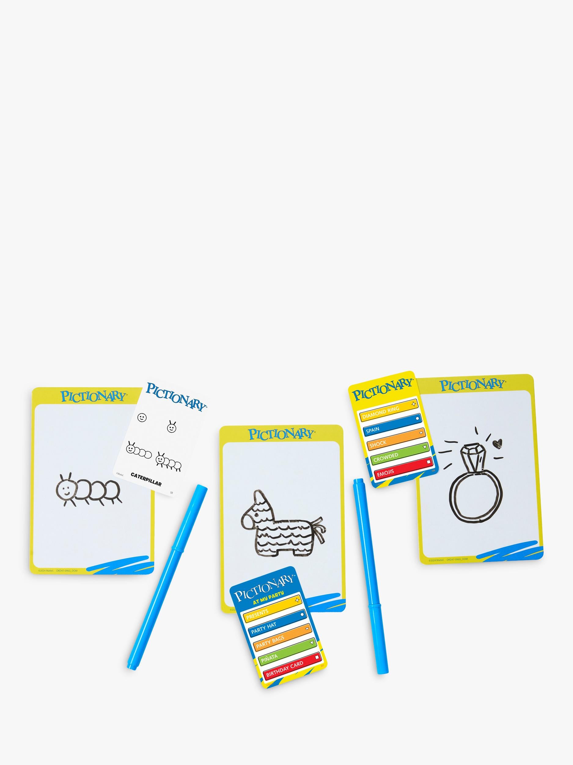 Mattel Pictionary board game (British brand)