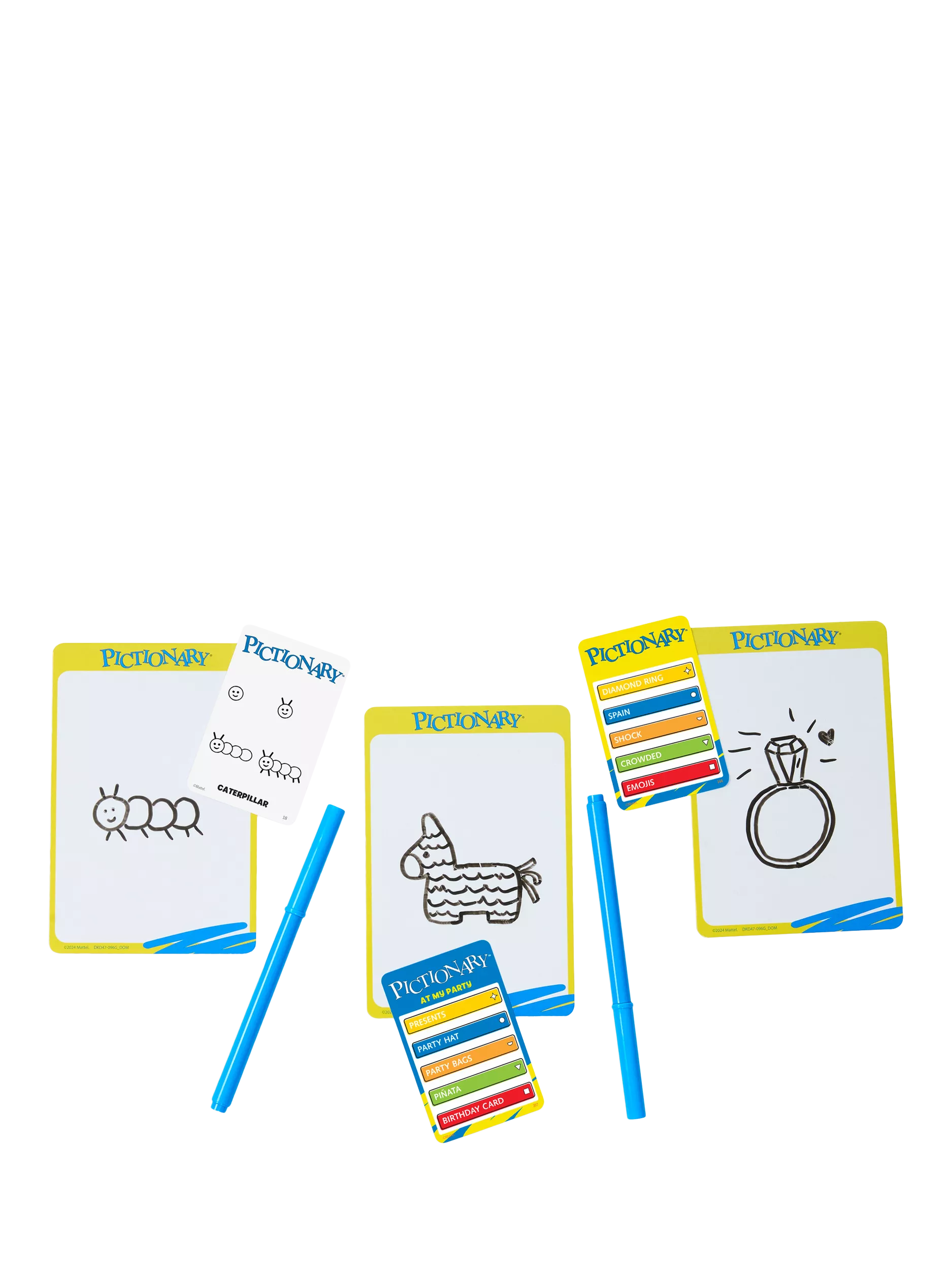 Mattel Pictionary board game (British brand)
